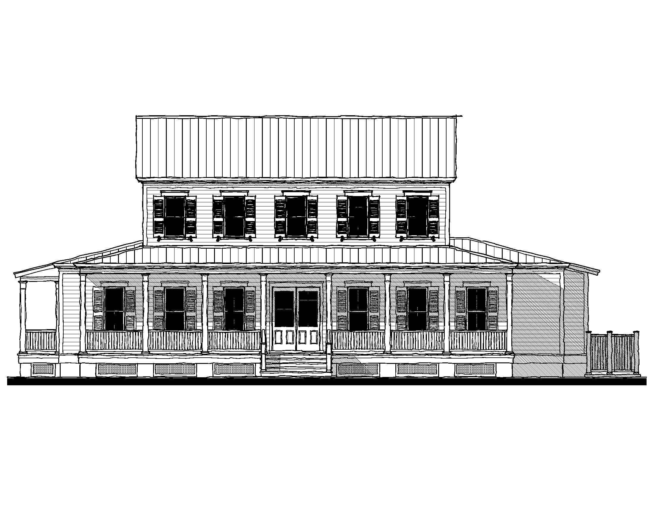The Palmetto (06313) — featured elevation