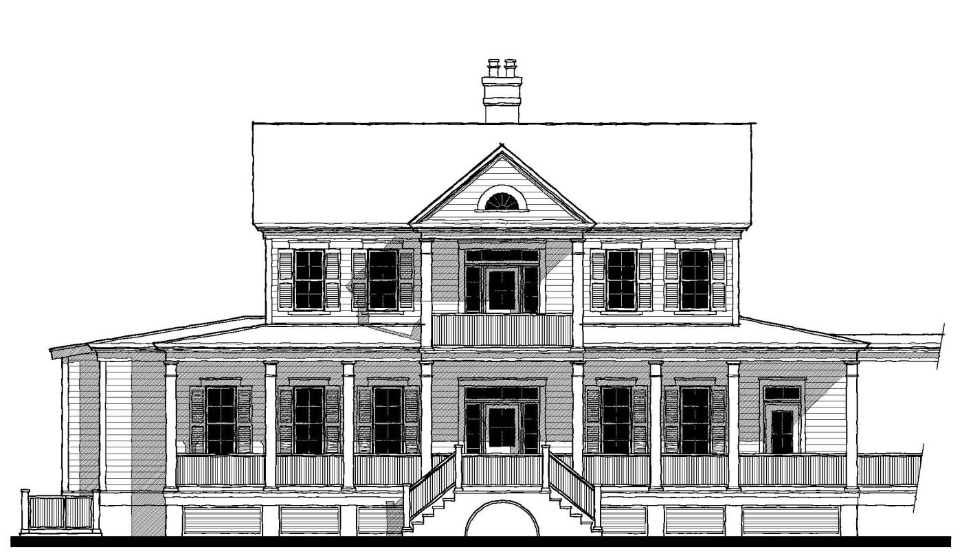 The Palmetto (063171) — featured elevation