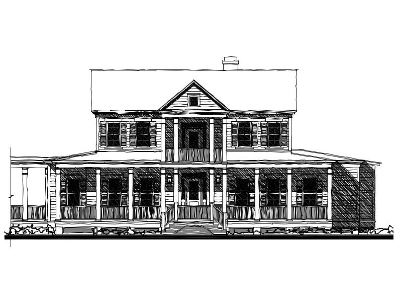 The Palmetto (07390) — featured elevation