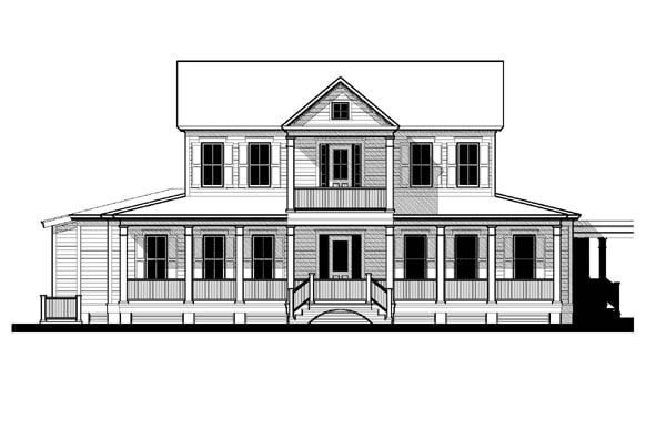 The Palmetto (13343) — featured elevation