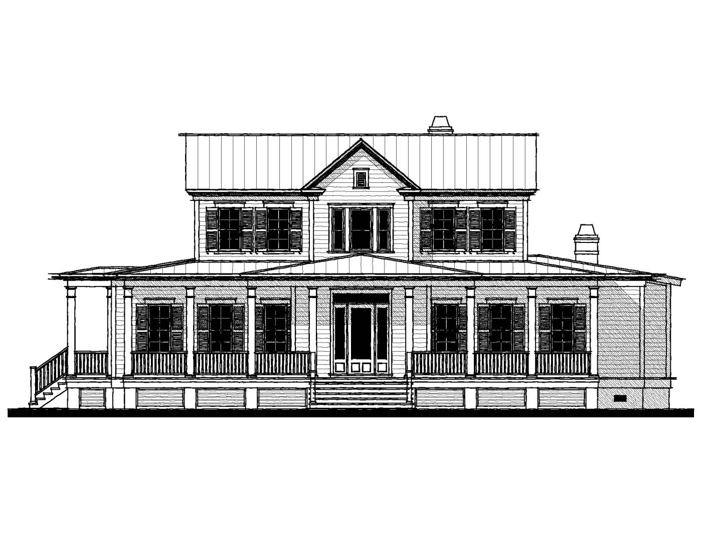 The Palmetto (13361) — featured elevation