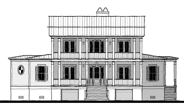 The Palmetto (143116) — featured elevation
