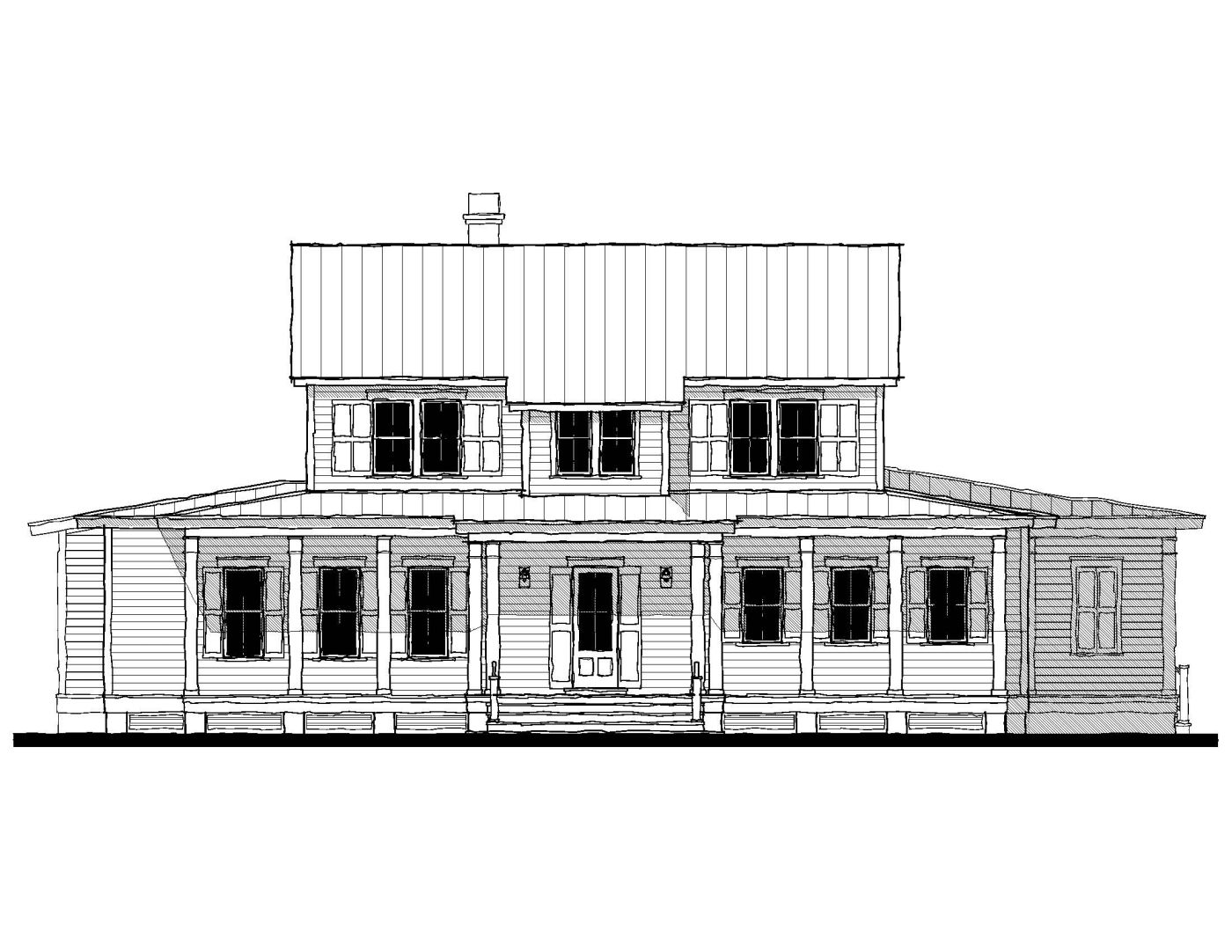 The Palmetto (16353) — featured elevation