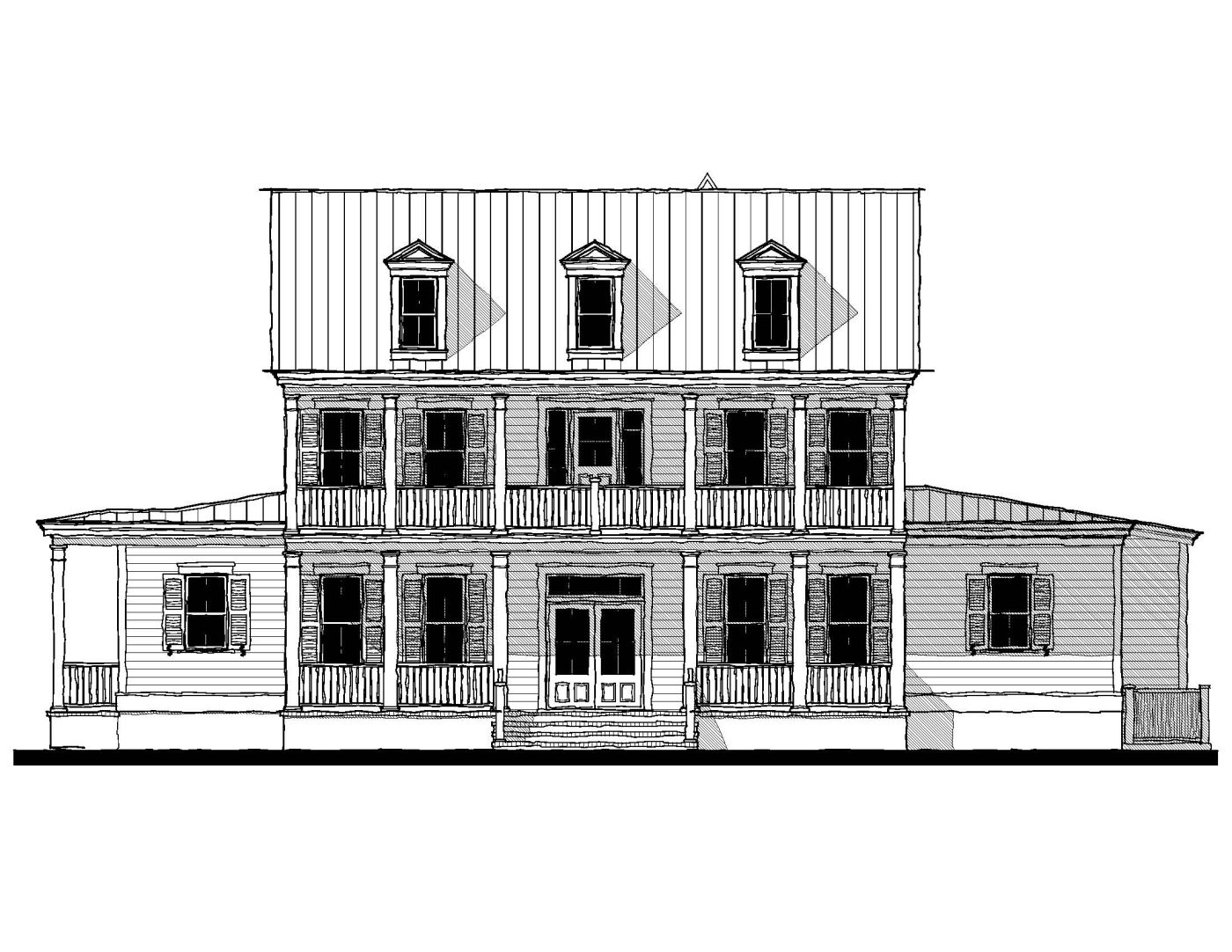 The Palmetto (17344) — featured elevation