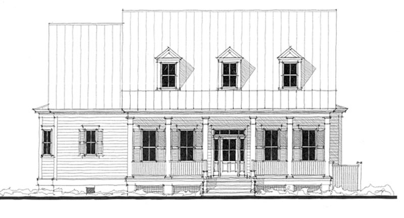The Pelletier — featured elevation