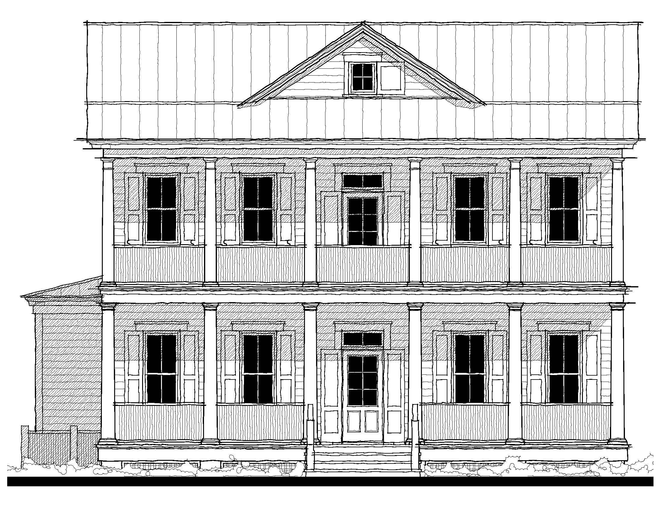 The Pendleton — featured elevation
