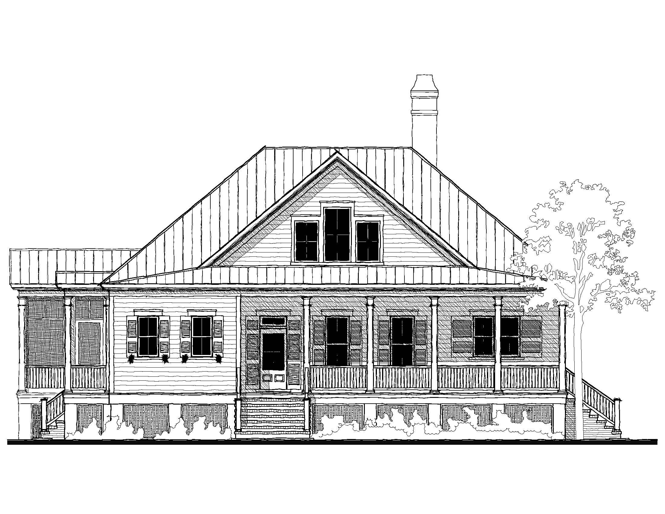 The Pleasant Point — featured elevation