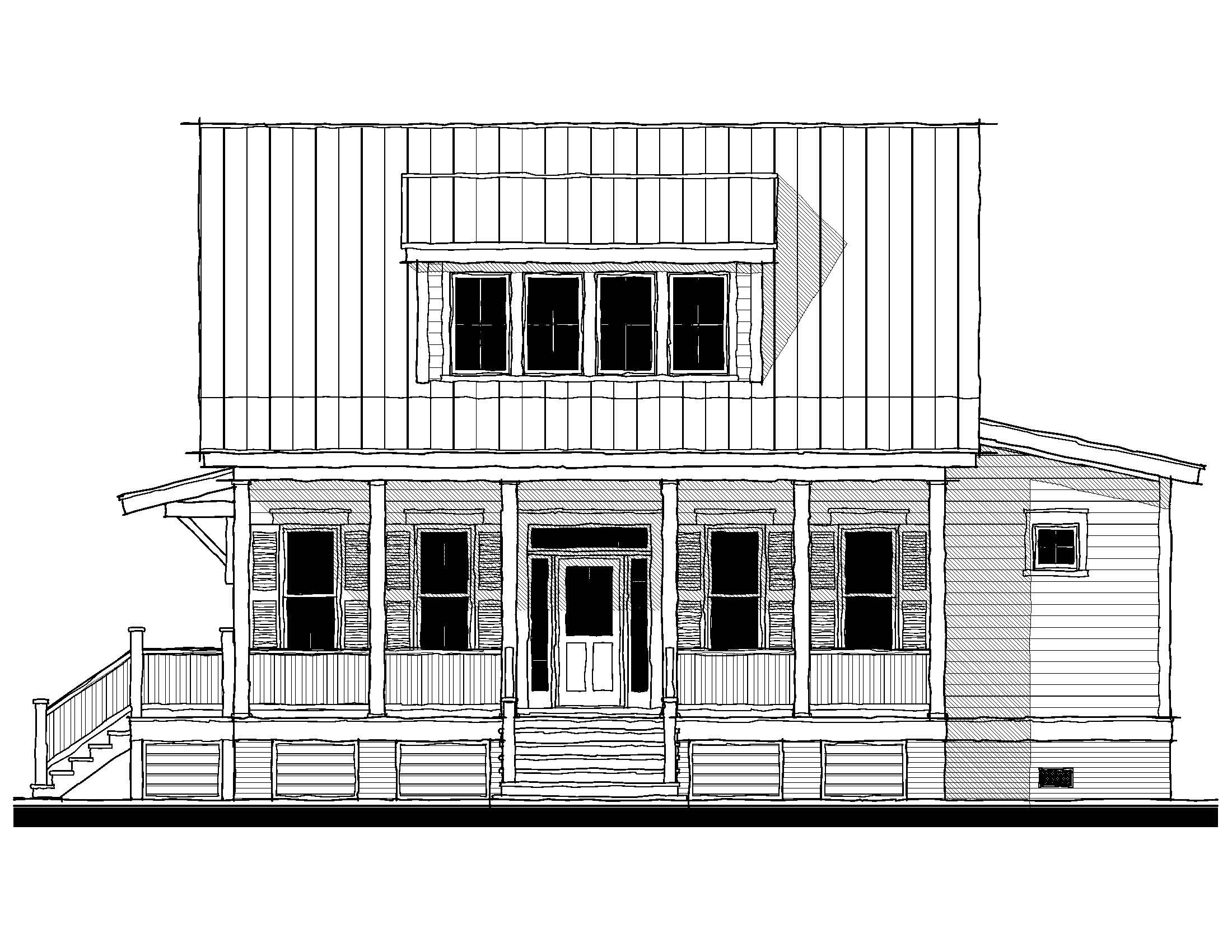 The Ramsey (173109) — featured elevation