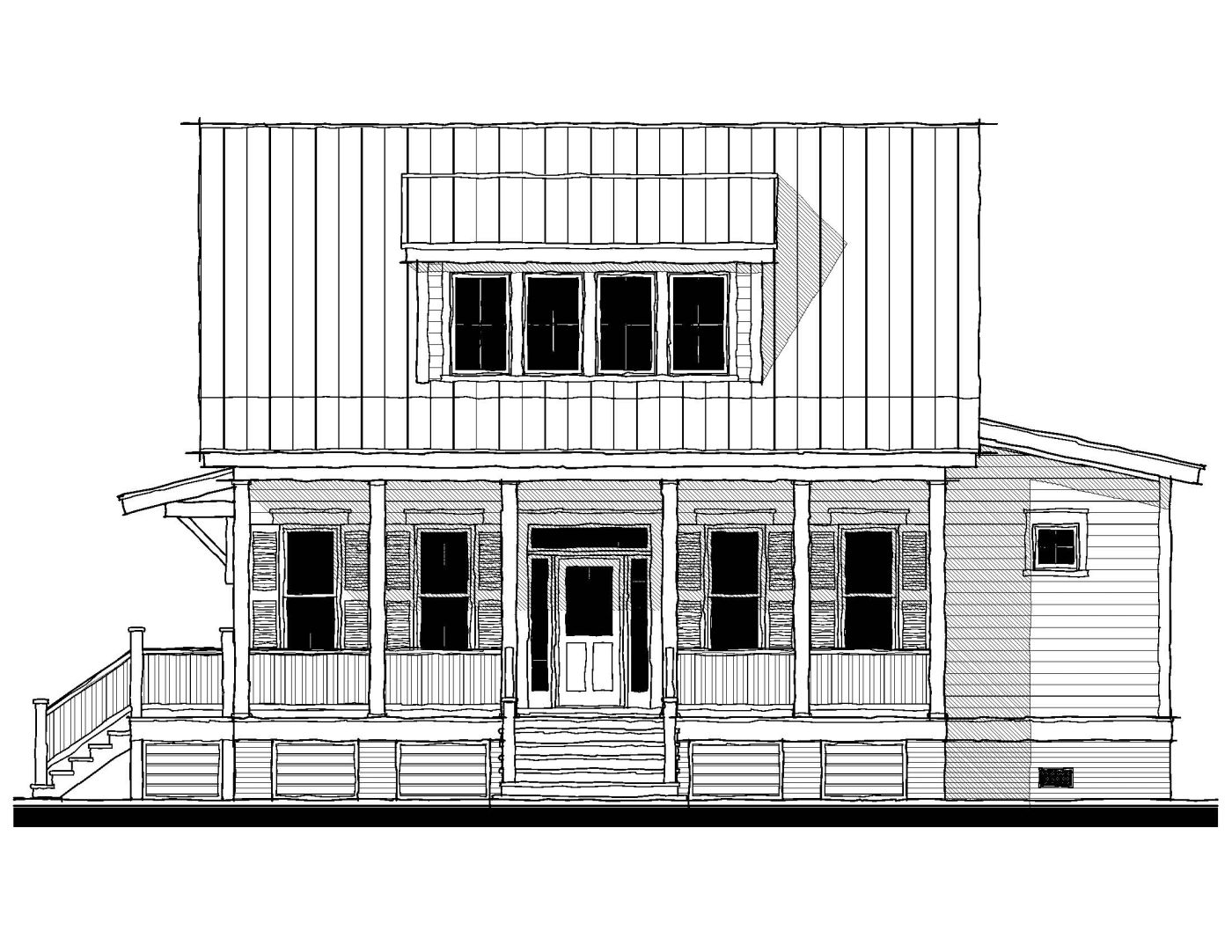 The Ramsey (173109) — featured elevation