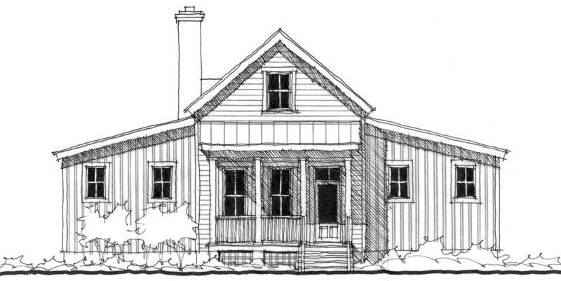 The Red Bluff — featured elevation