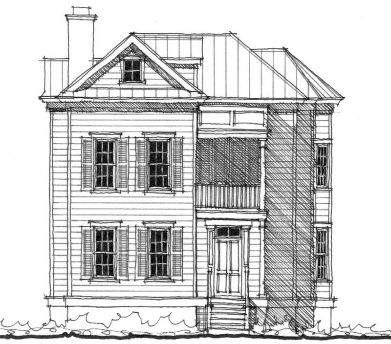 The Regency — featured elevation
