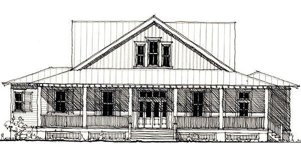 The Richmond Hill — featured elevation