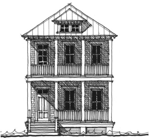 The Riley — featured elevation