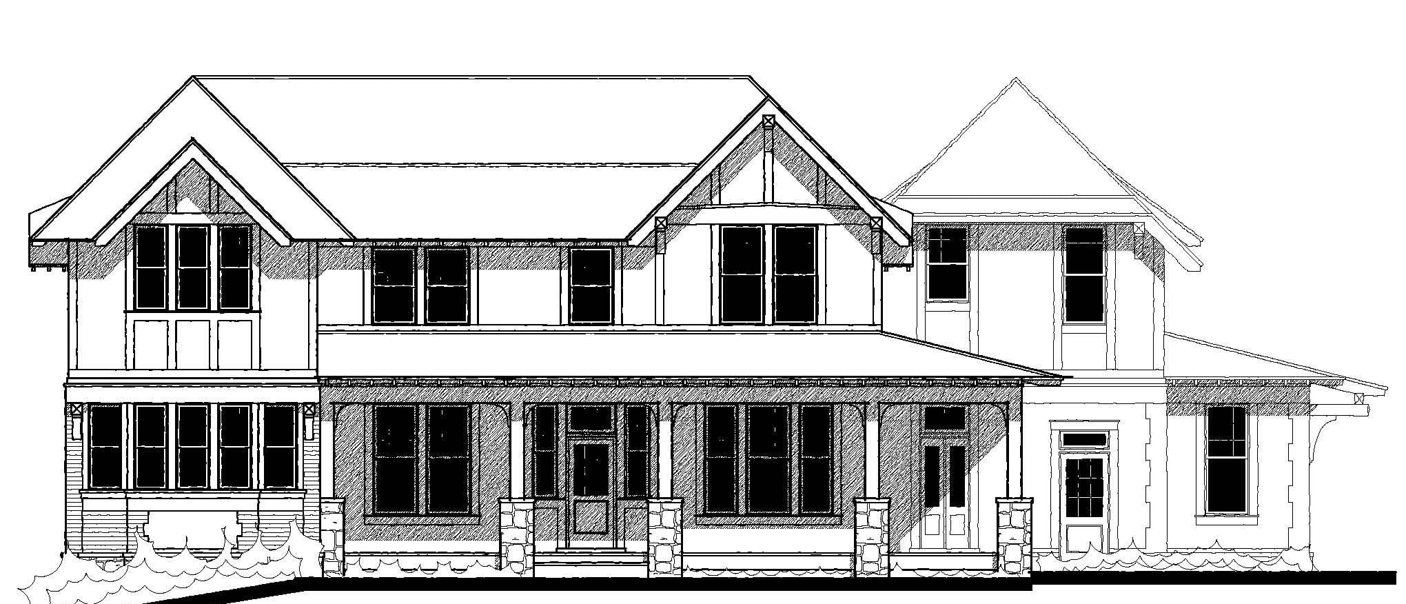 The Spurwood — featured elevation