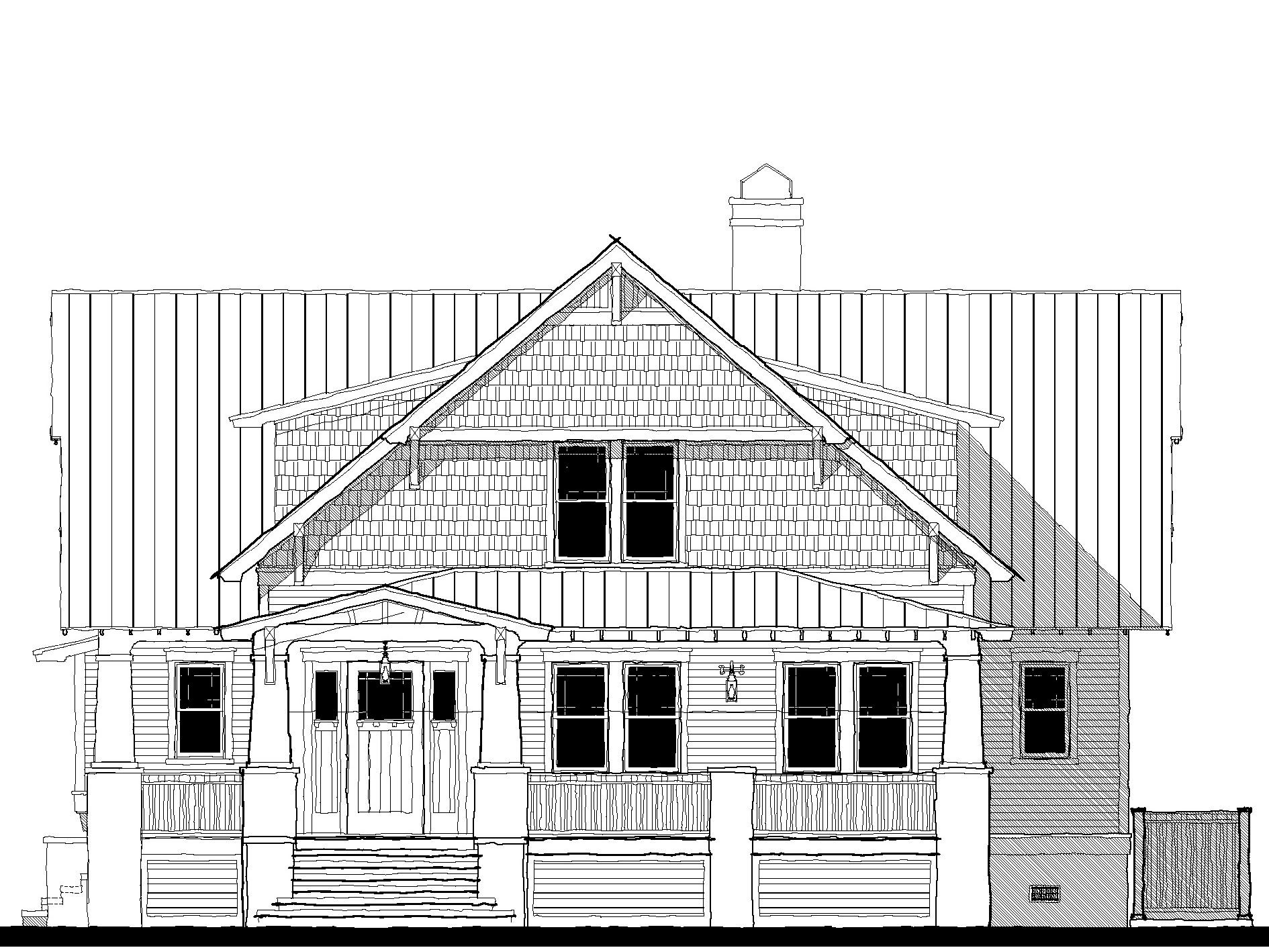 The Vannoy — featured elevation