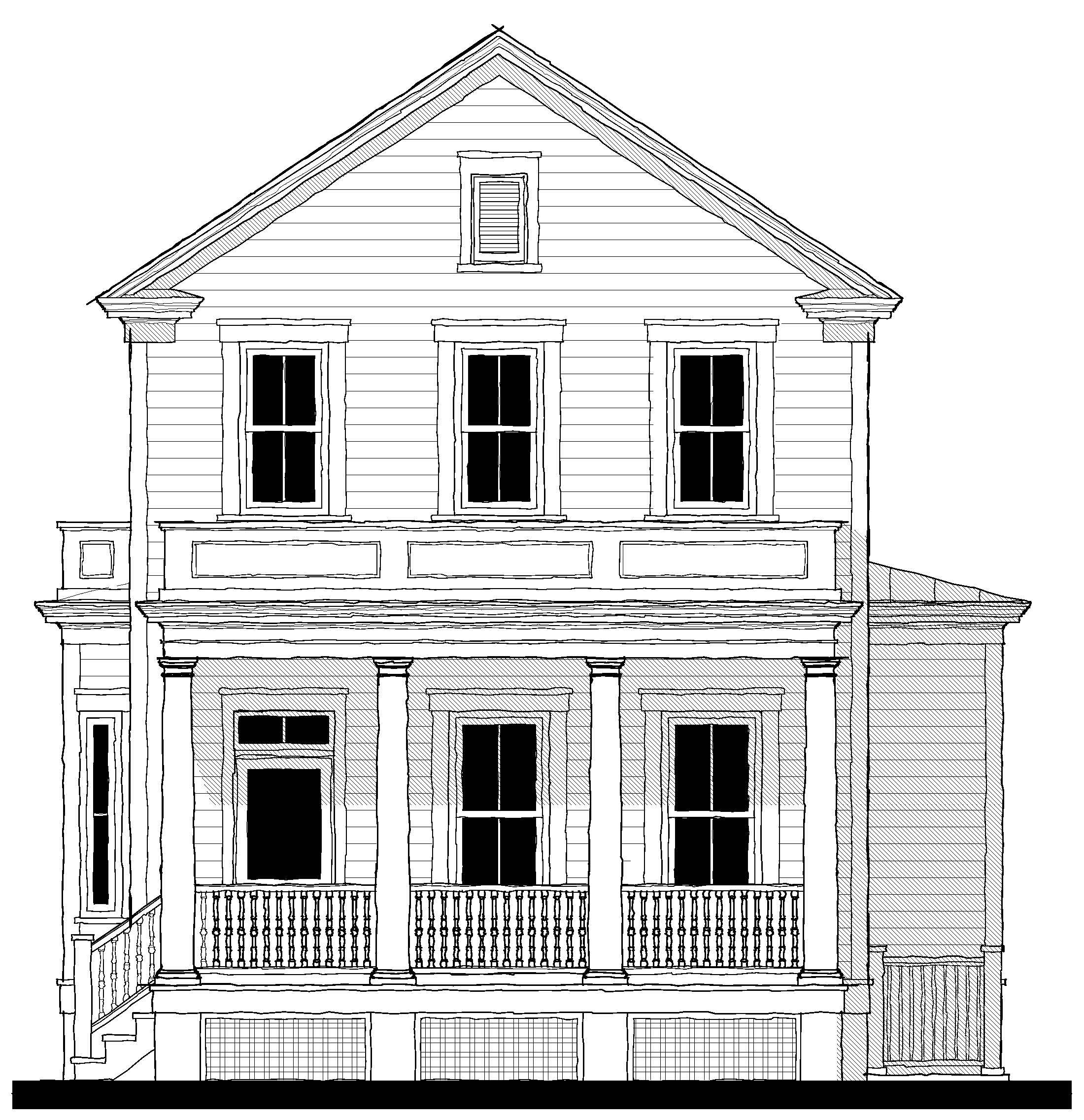 The Verdier (14358) — featured elevation