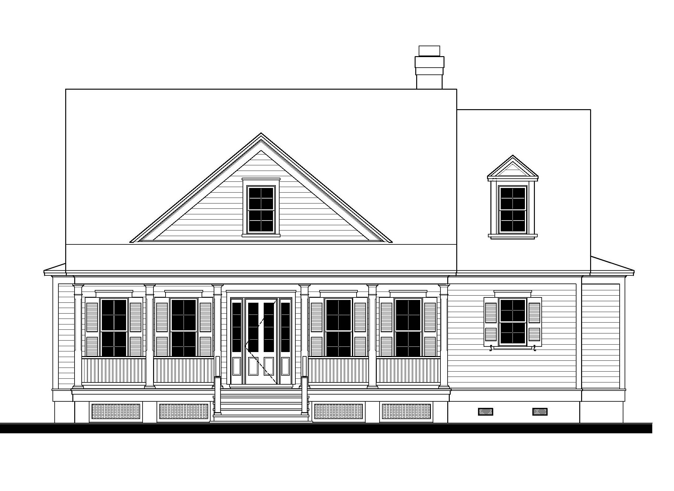 The Westport (06314) — featured elevation