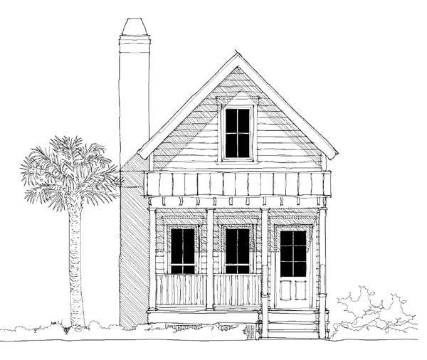 The Woodbine — featured elevation