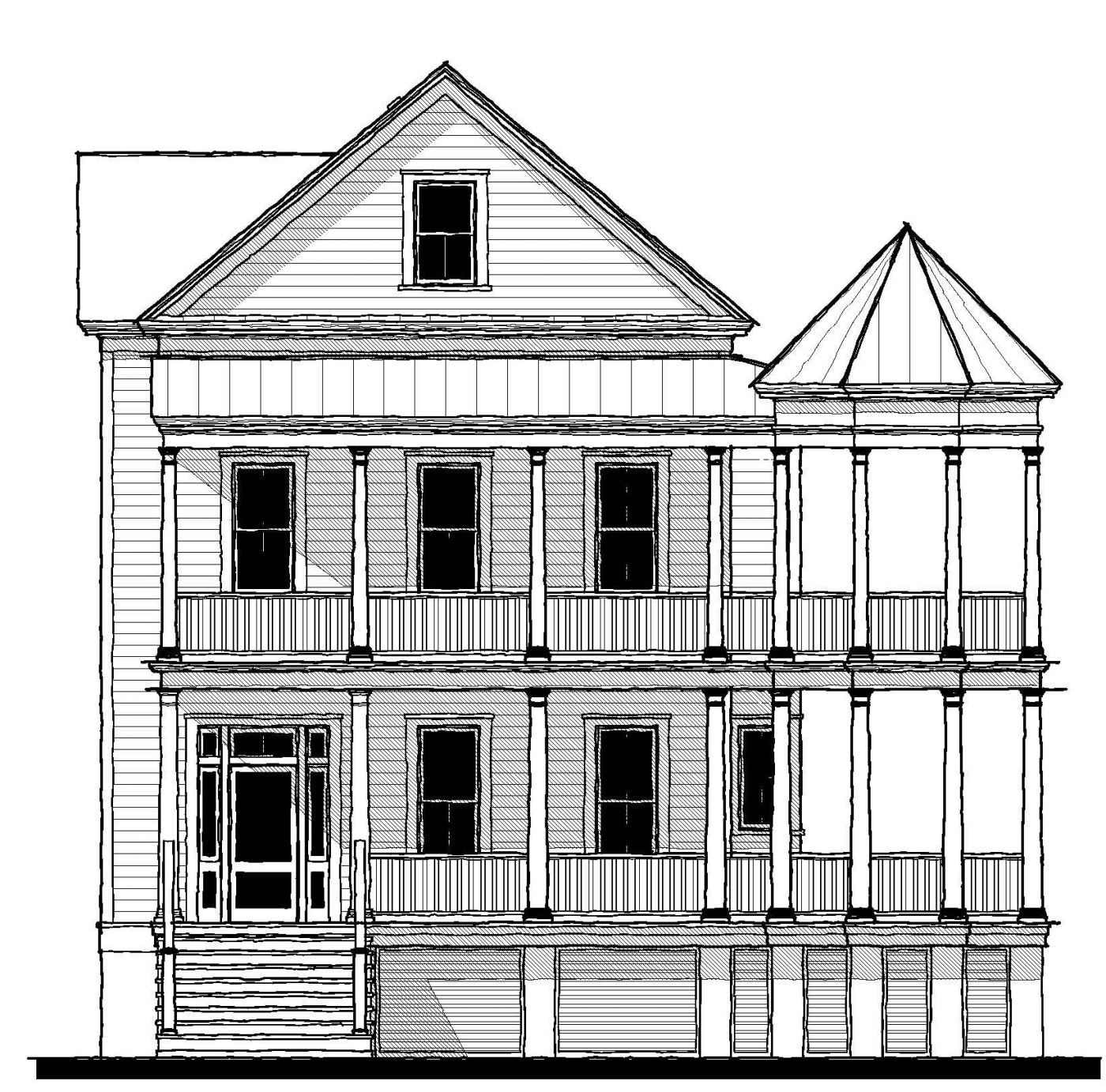 Tidewater Retreat (153252) — featured elevation