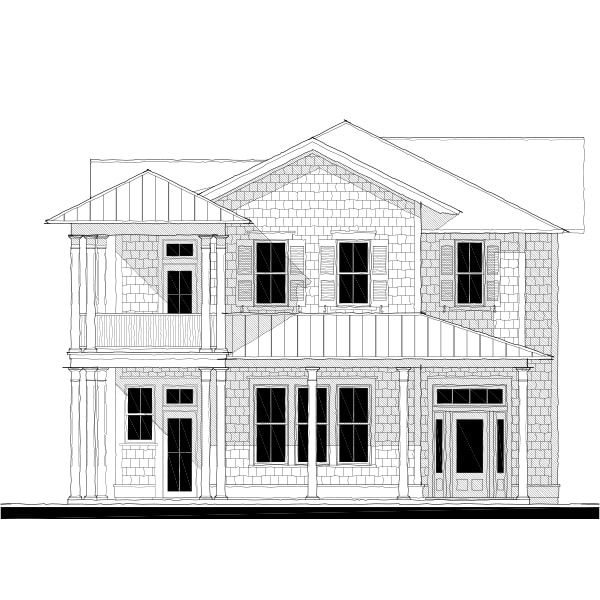 Tidewater Retreat (15390) — featured elevation