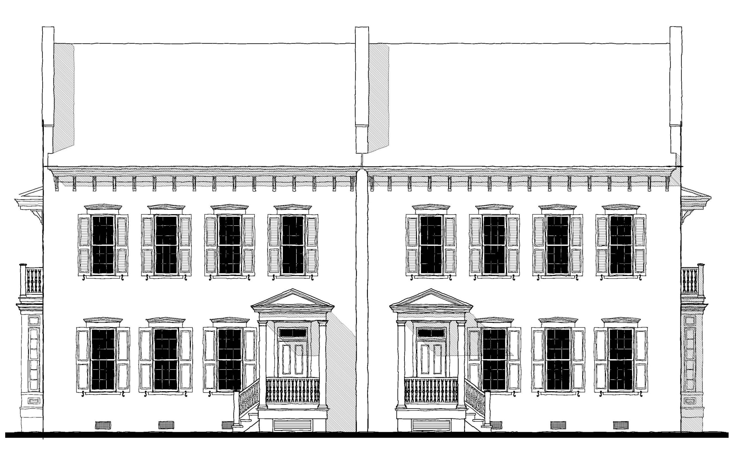 Tillman Park Townhouse (05410) — featured elevation