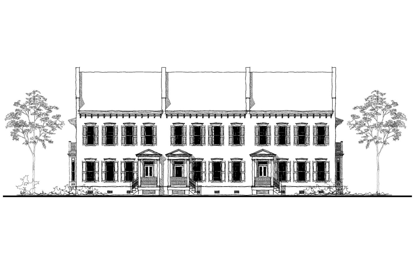 Tillman Park Townhouse 6 — featured elevation