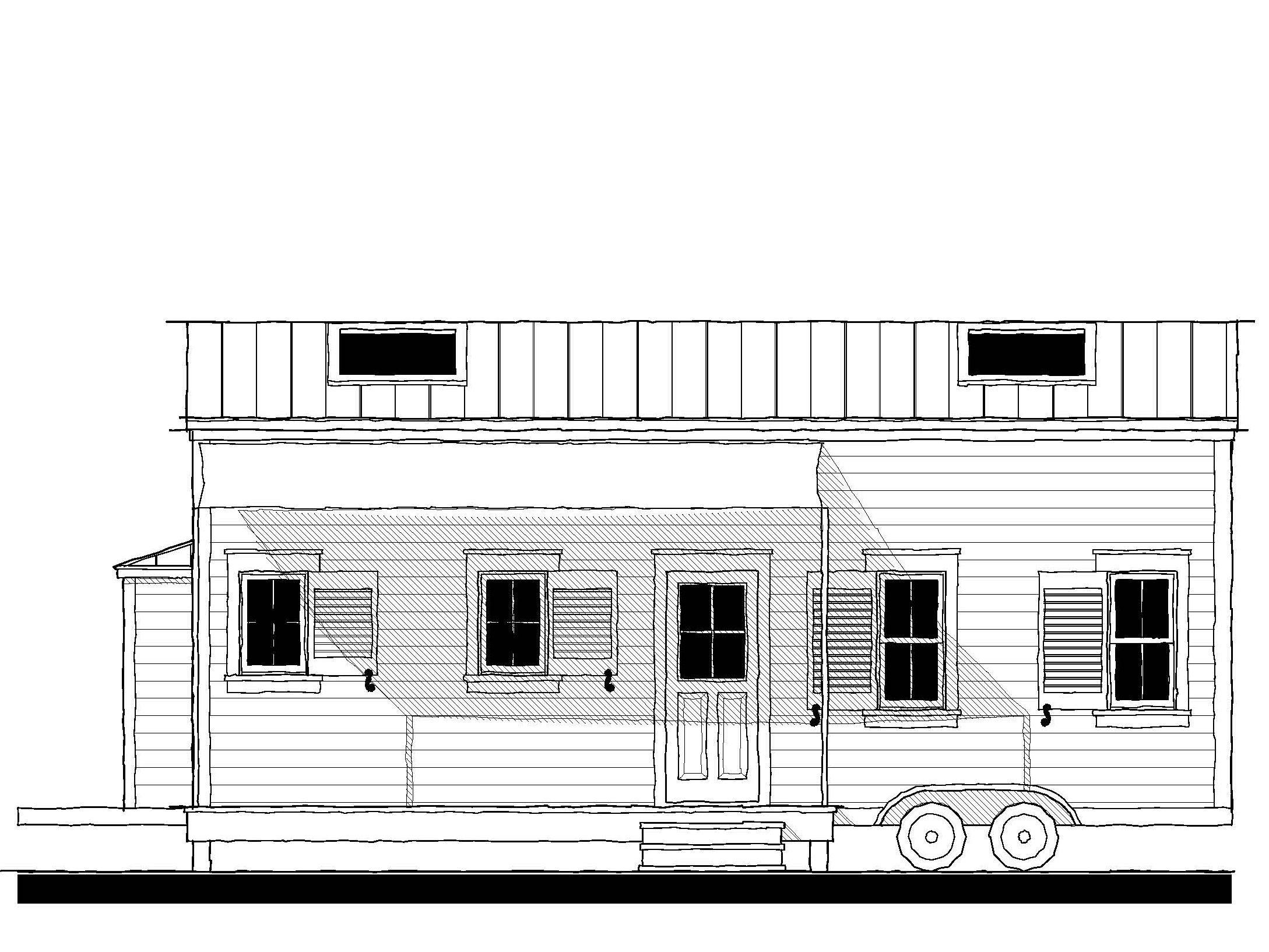 Tiny Home (17409C) — featured elevation