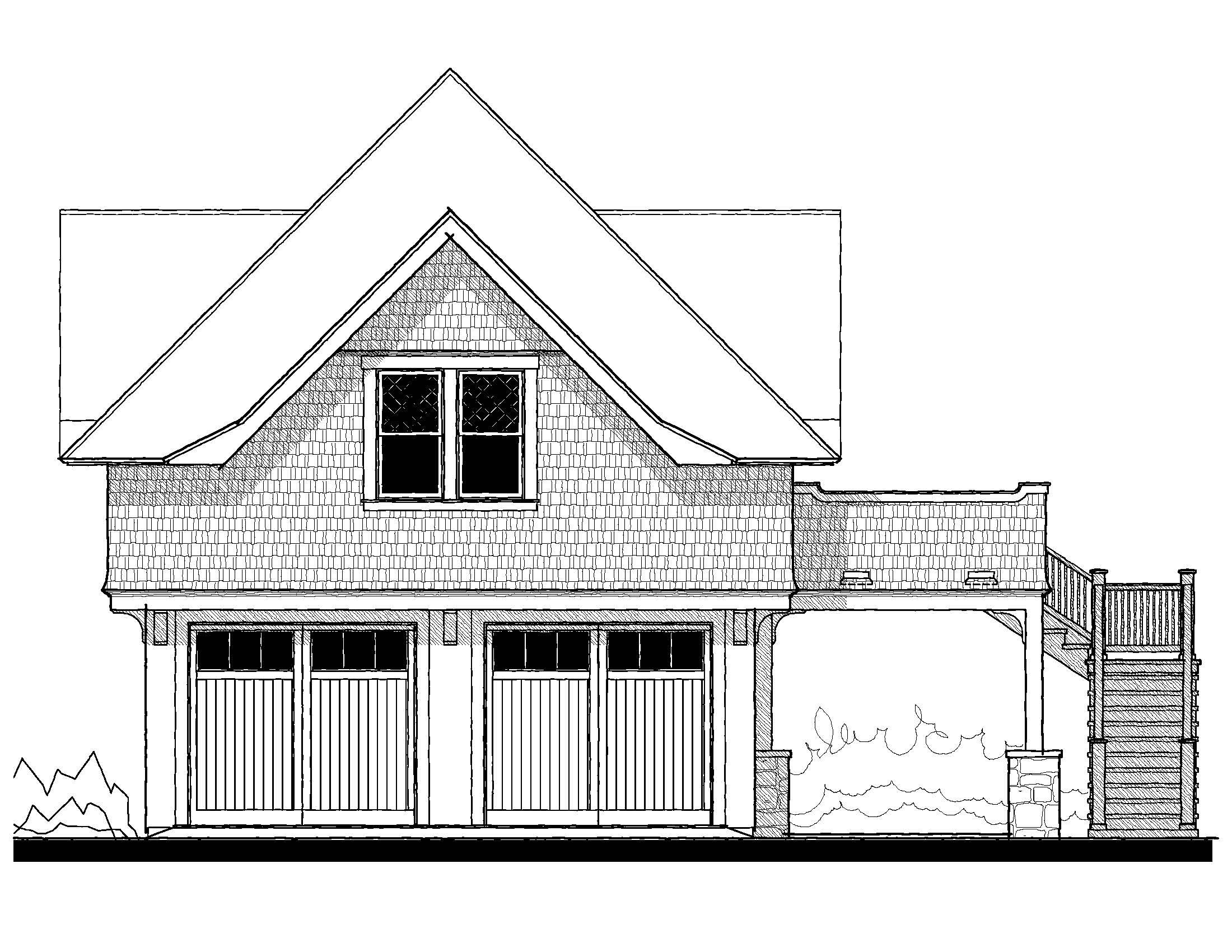 Turkey Creek Carriage House — featured elevation