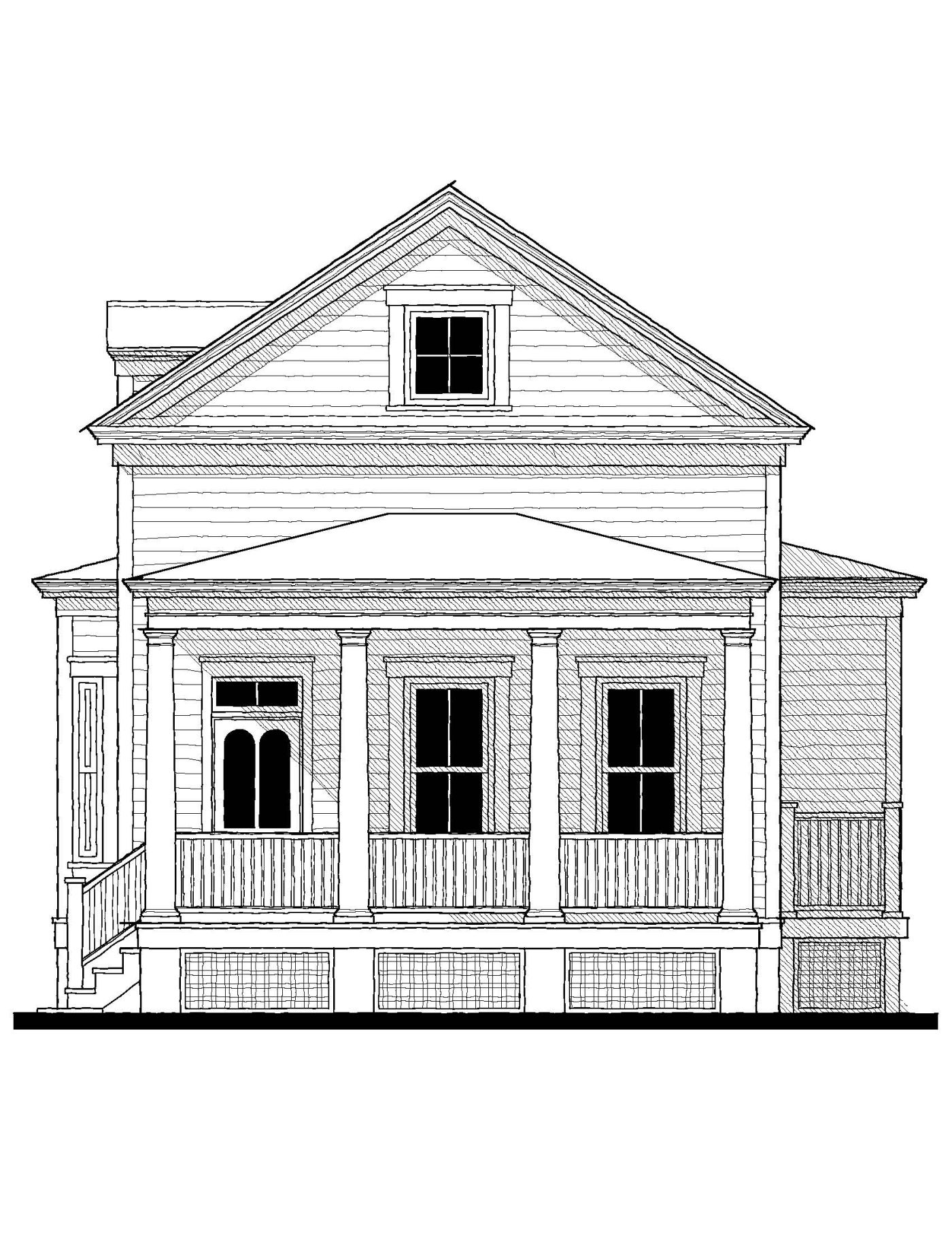 Verdier (18307) — featured elevation