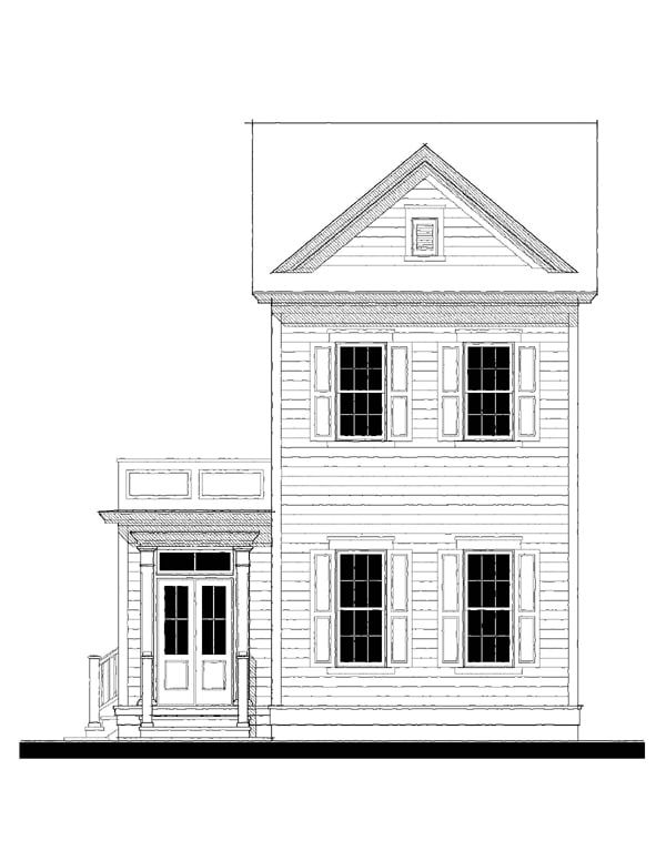 Watercolor II Townhouse (09412CC) — featured elevation