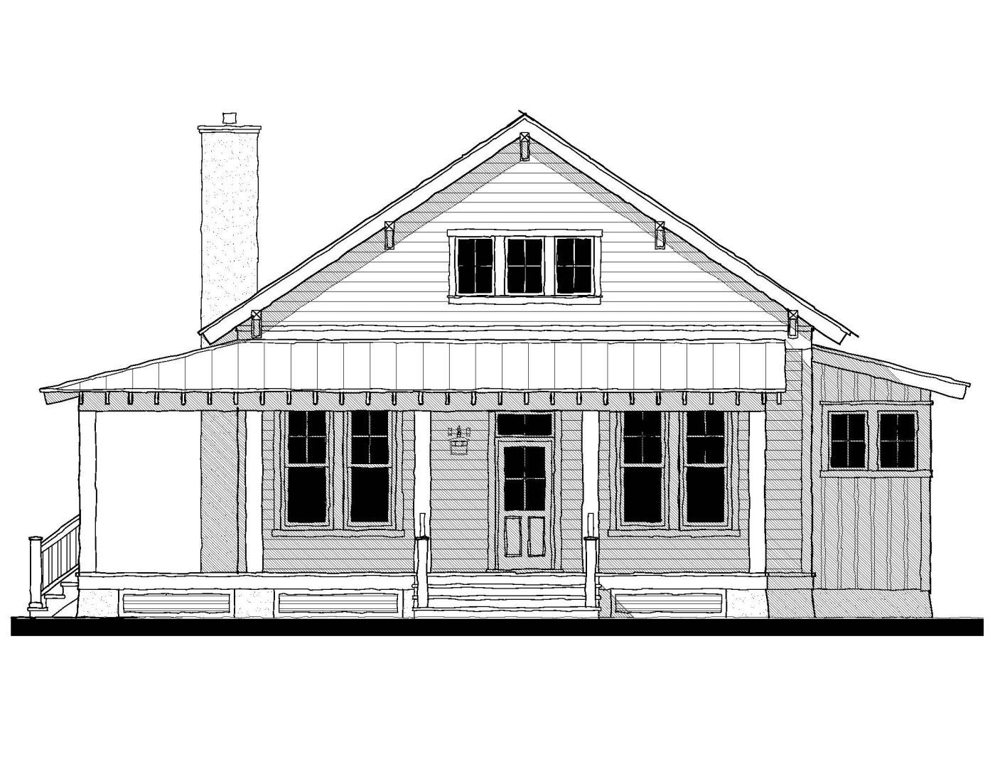 Whisper Creek Cottage (11311) — featured elevation