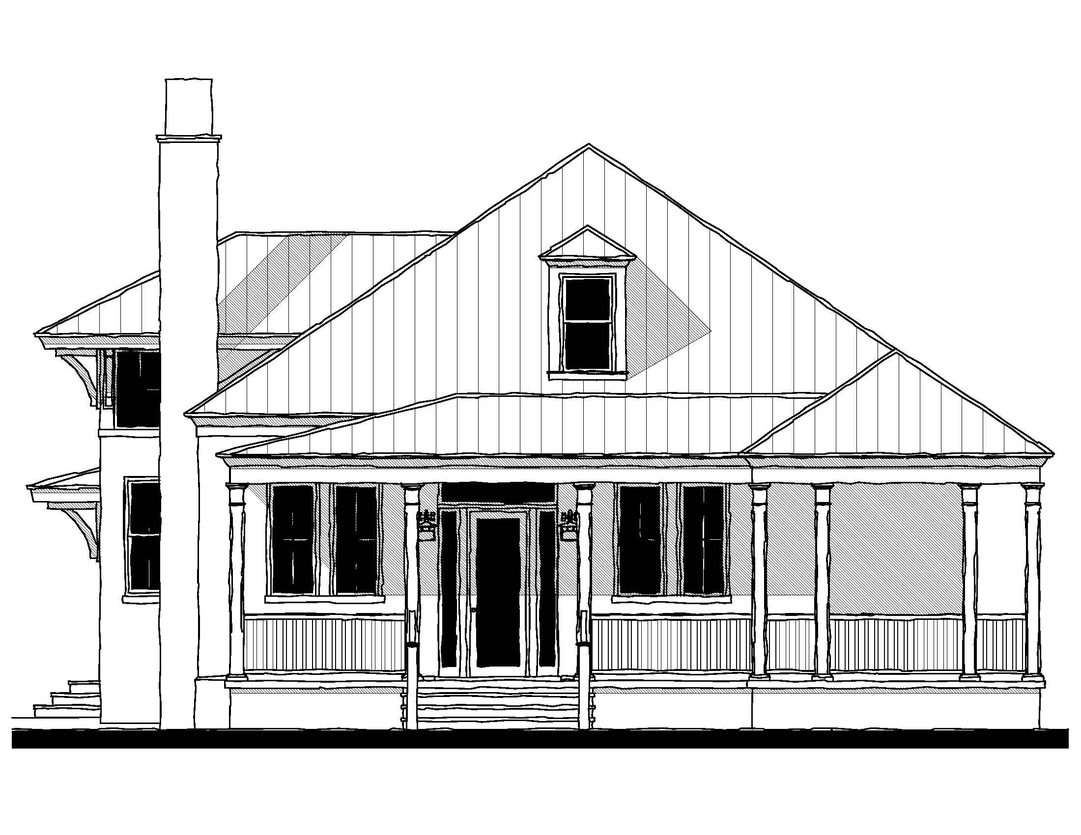 Whisper Creek Cottage (11391) — featured elevation