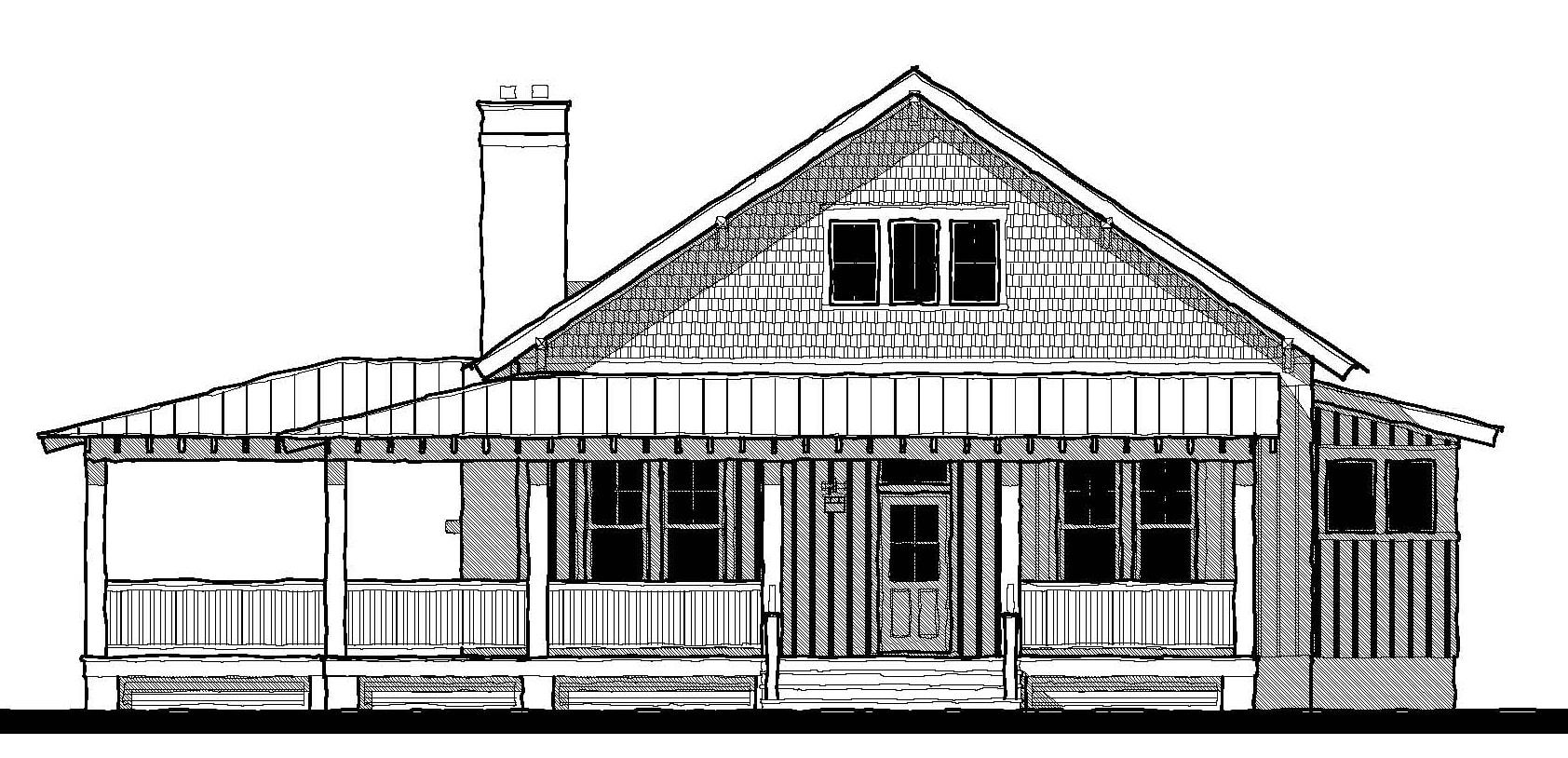 Whisper Creek Cottage (143210) — featured elevation