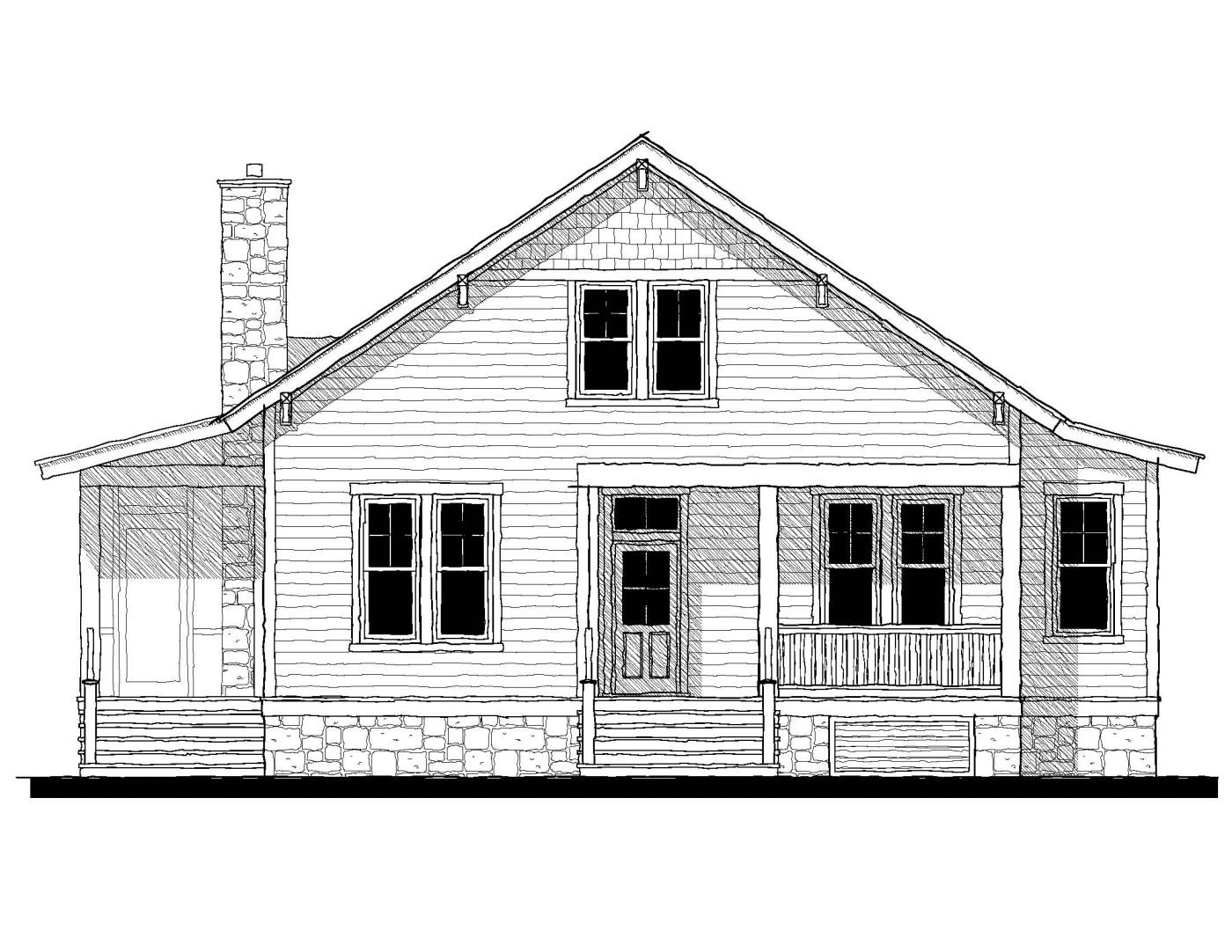 Whisper Creek Cottage (173162) — featured elevation
