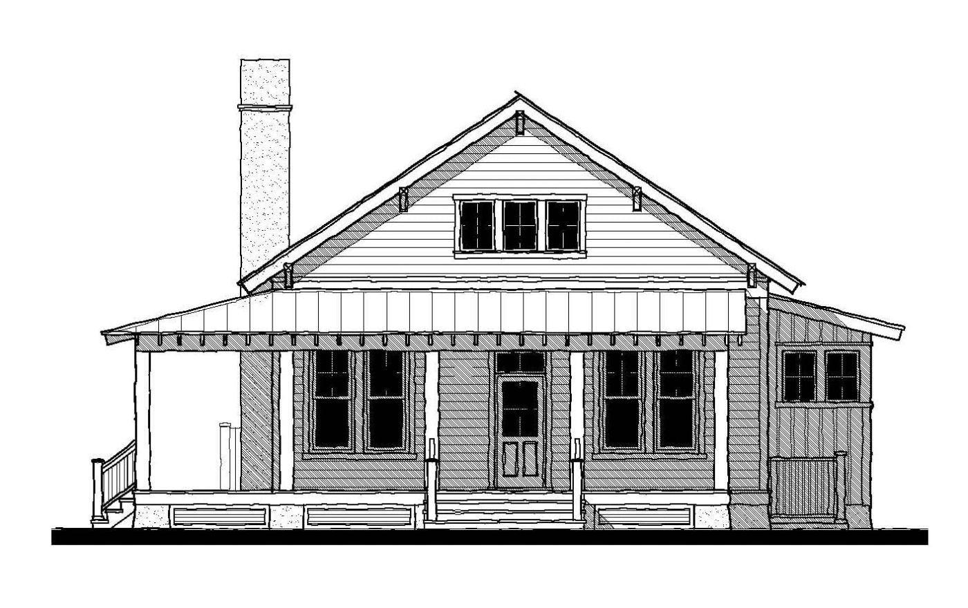 Whisper Creek Cottage (18336) — featured elevation