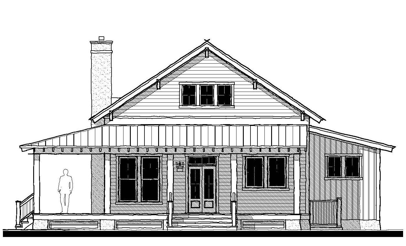 Whisper Creek Cottage (18360) — featured elevation
