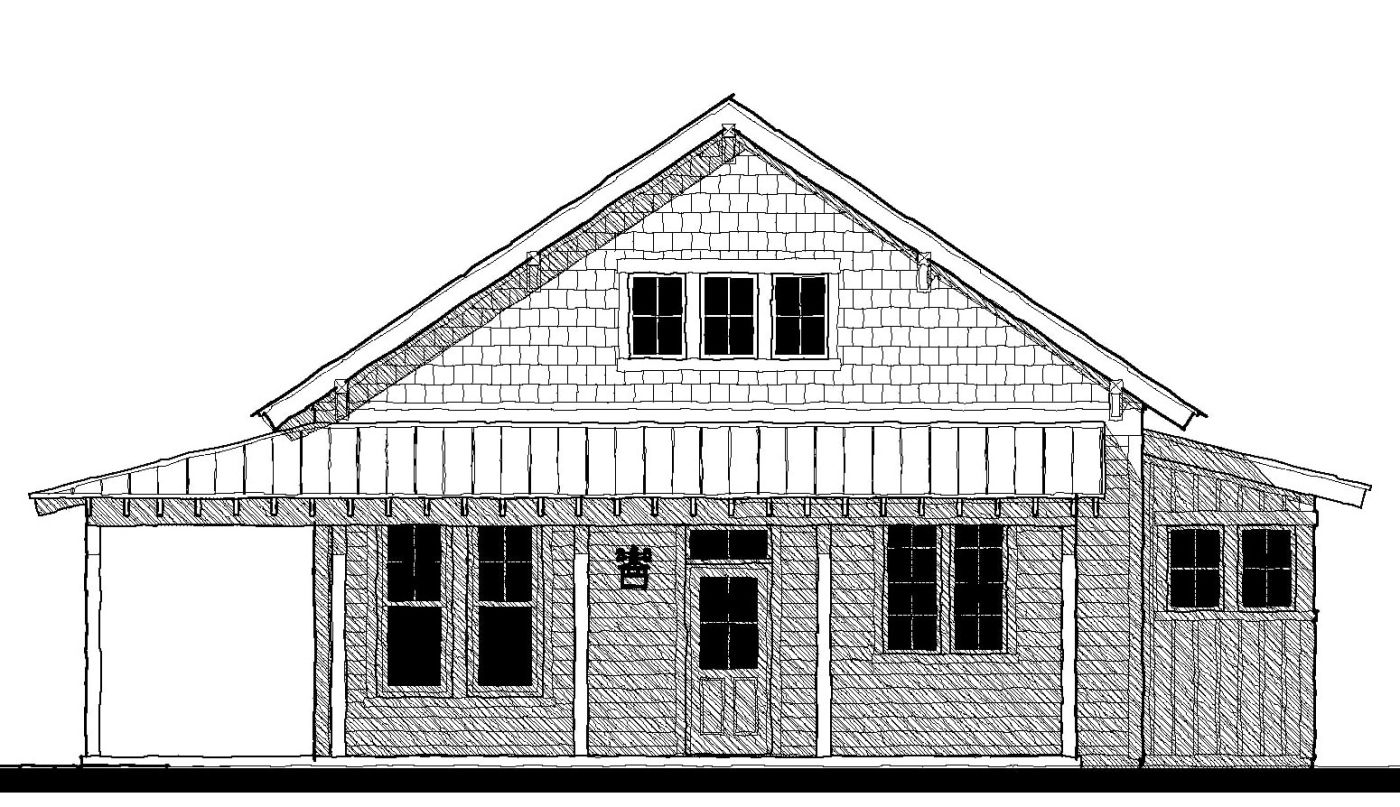Whisper Creek Cottage (21362) — featured elevation