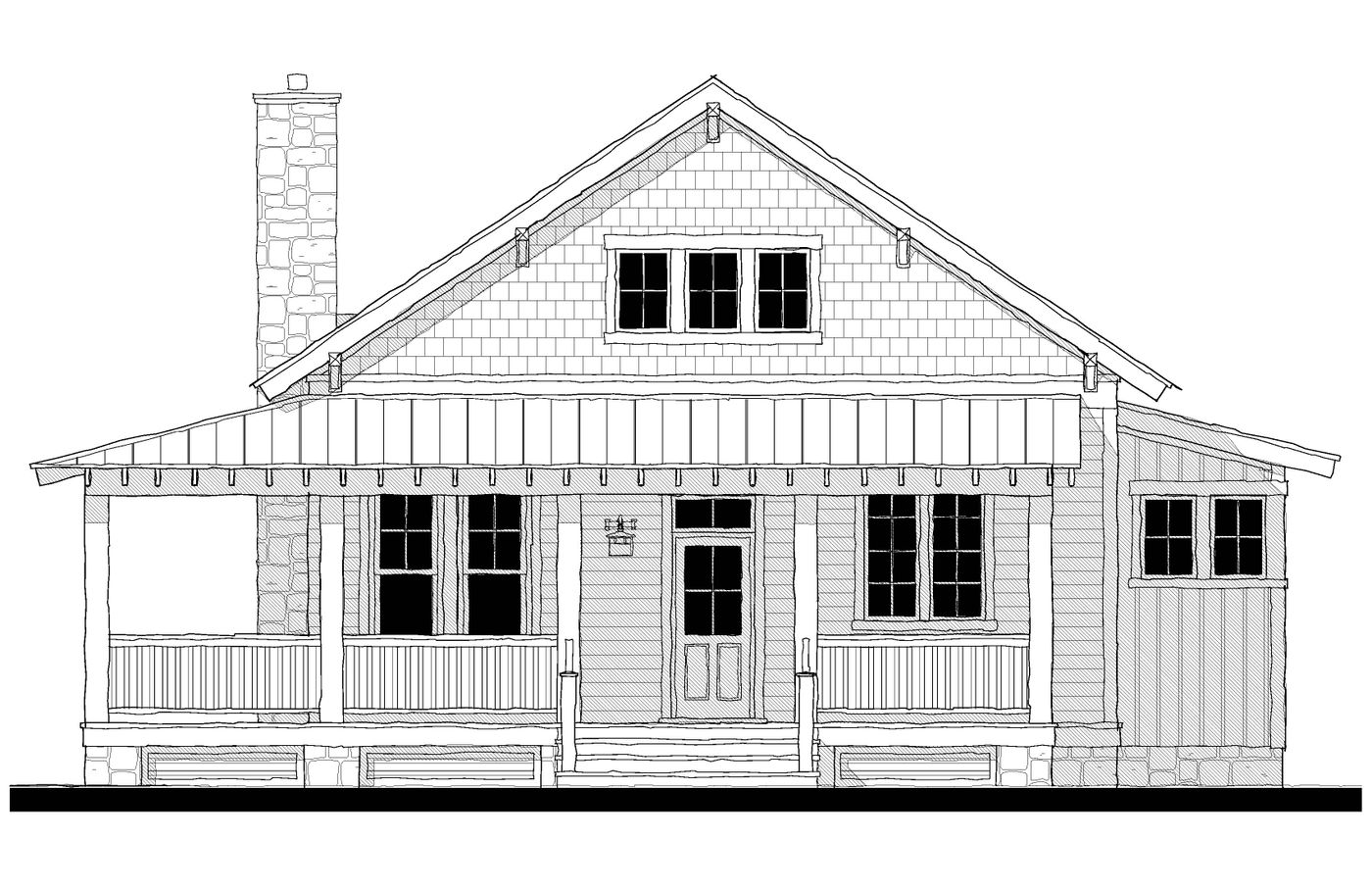 Whisper Creek Cottage — featured elevation