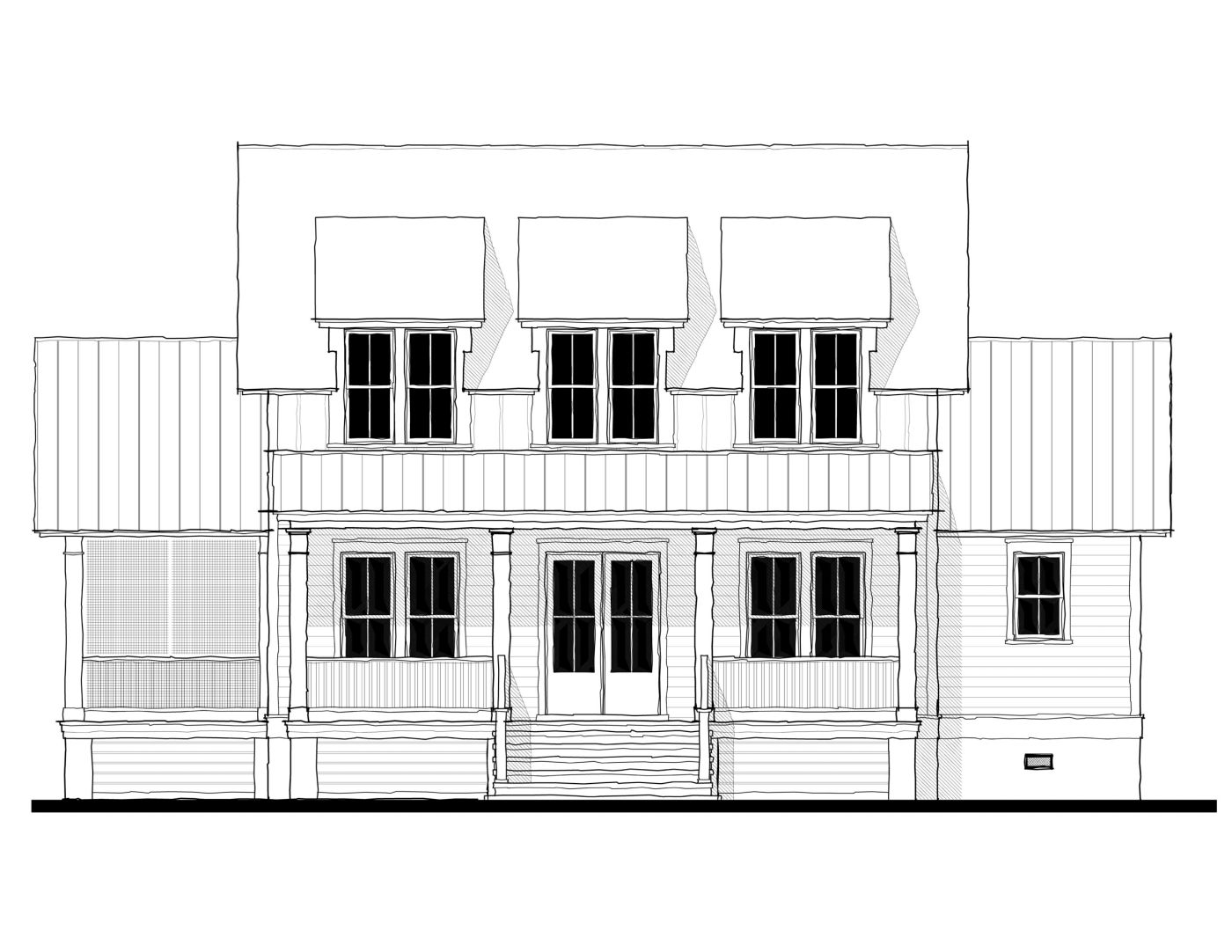 Whitakers Cottage (23120) — featured elevation