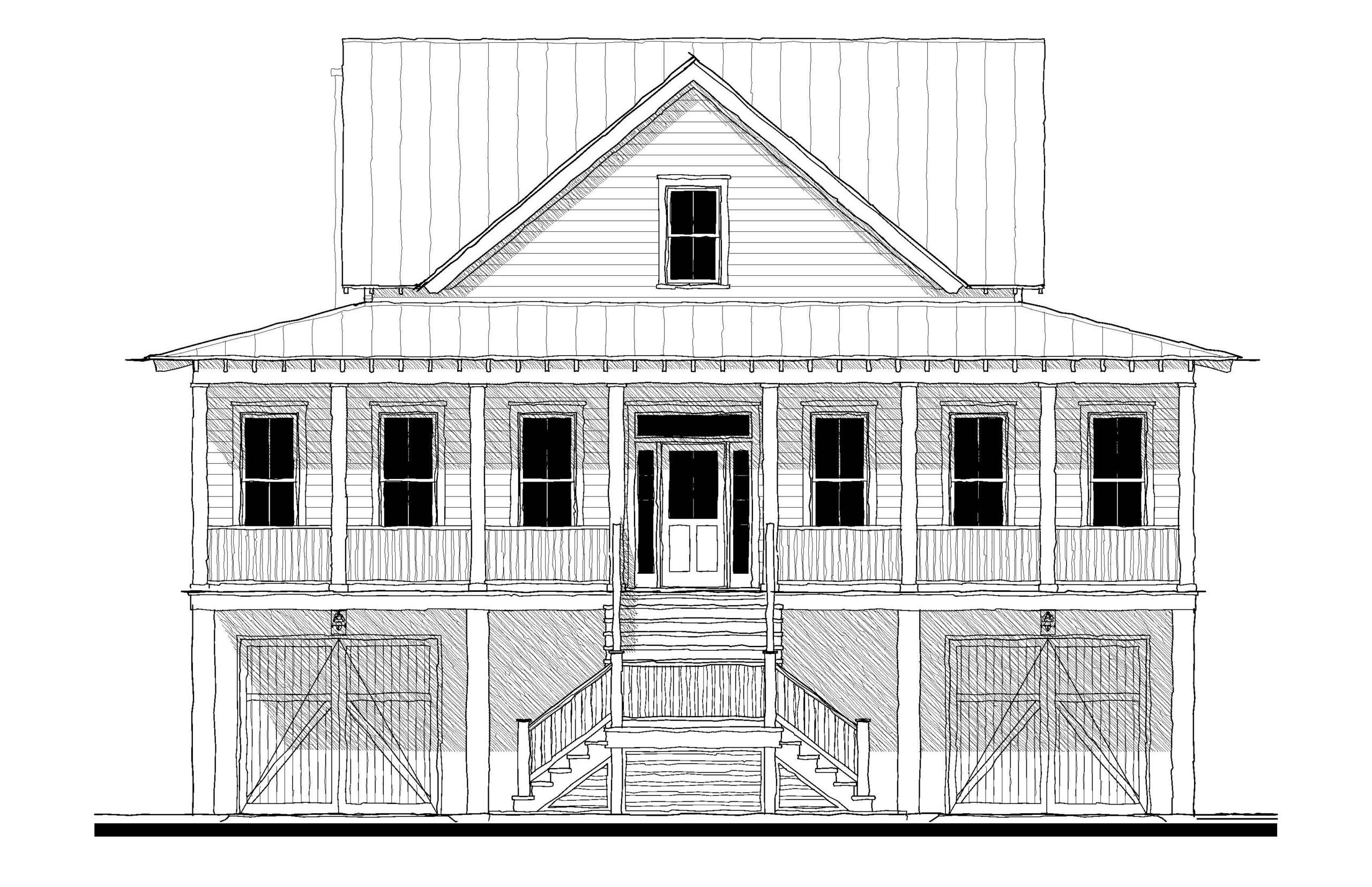 White Hall (153104) — featured elevation