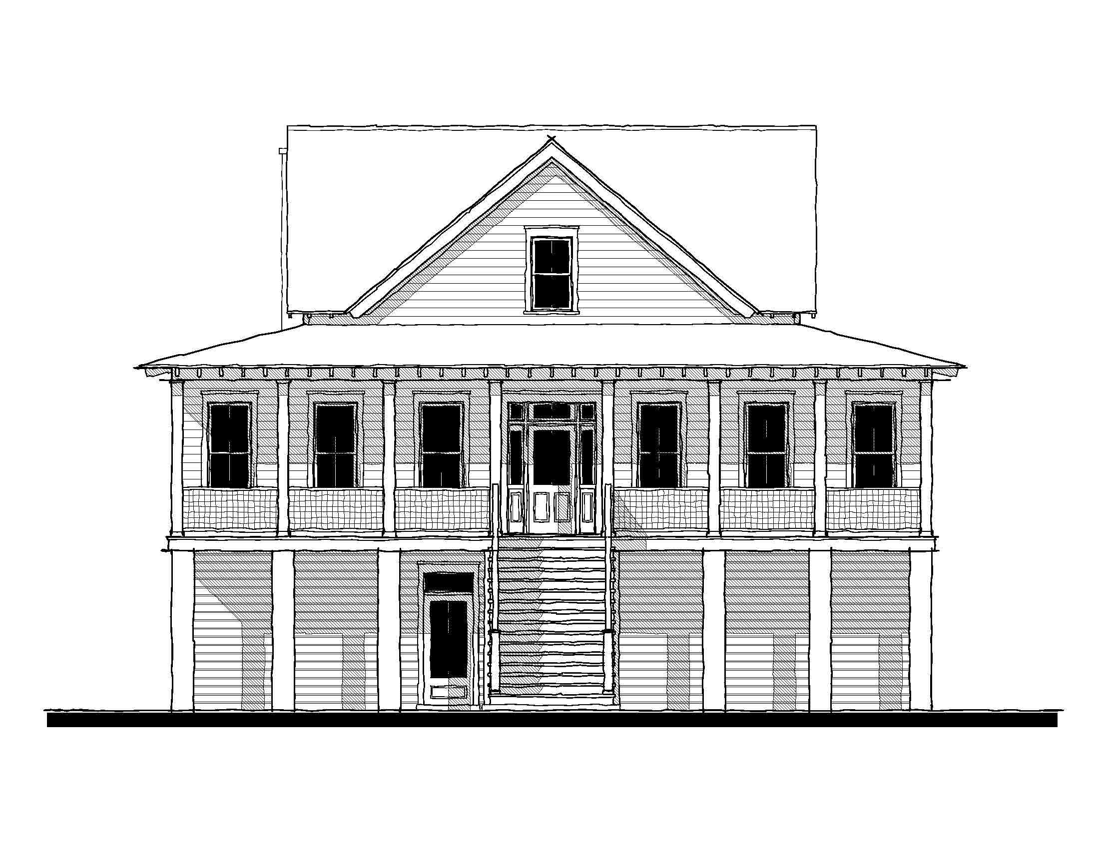 White Hall (15352) — featured elevation
