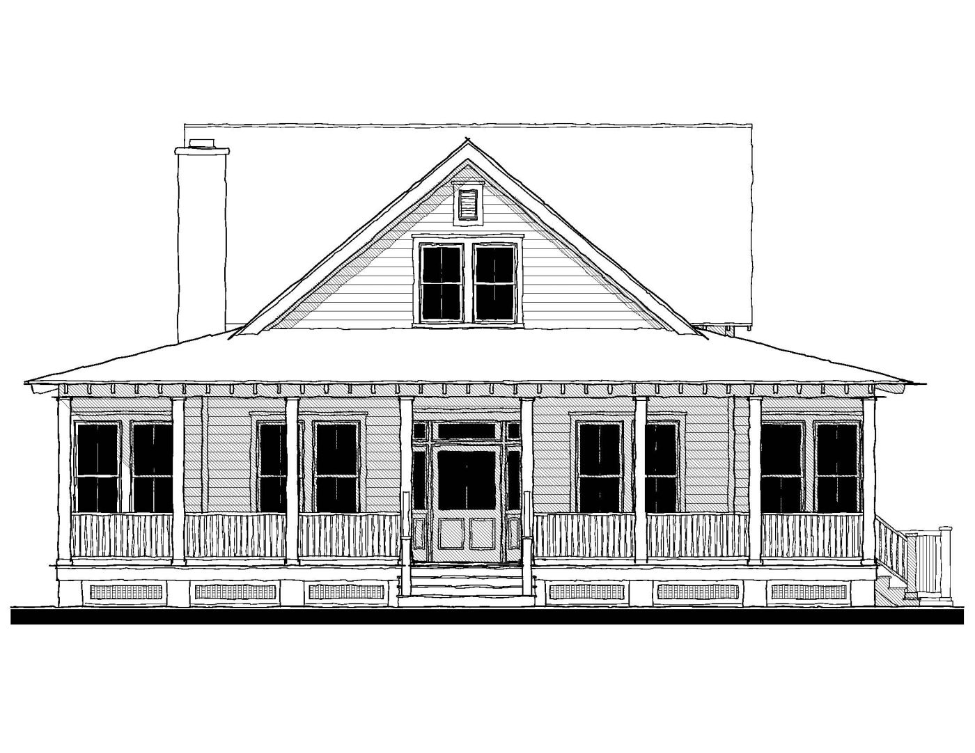 White Hall (17351) — featured elevation