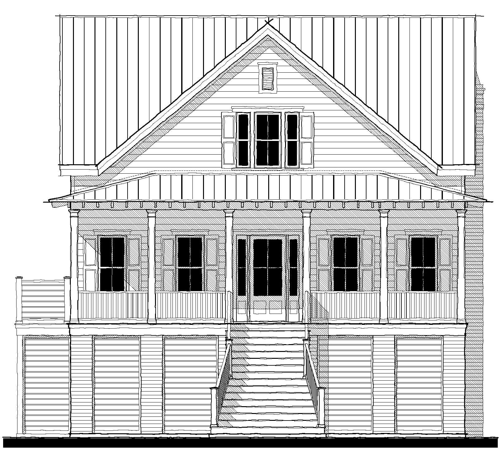 White Hall (203157) — featured elevation
