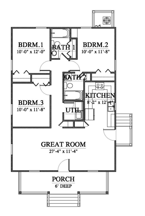 Monson Street Cottage (05105A) - Image 2