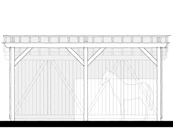 Horse Shelter (17100G) - Image 4