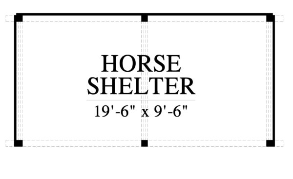 Horse Shelter (17100G) - Image 5